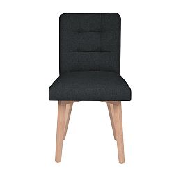Černá jídelní židle Mazzini Sofas Tulip