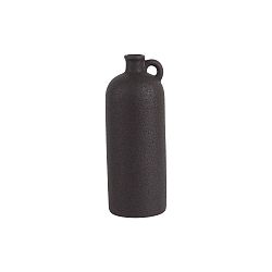 Černá keramická váza PT LIVING Burly, výška 27 cm
