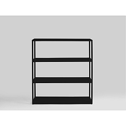 Černá knihovna Custom Form Hyller, výška 110 cm