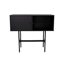 Černá komoda Canett Mila, délka 110 cm