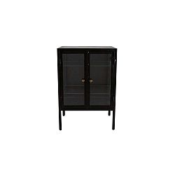 Černá komoda Canett Nino, výška 86 cm