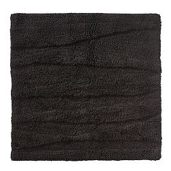 Černá koupelnová předložka Zone Flow, 65 x 65 cm