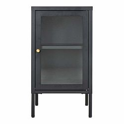 Černá kovová vitrína 38x70 cm Dalby – House Nordic