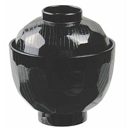 Černá miska na polévku Tokyo Design Studio, 200 ml