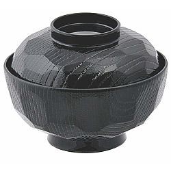 Černá miska na polévku Tokyo Design Studio, 300 ml