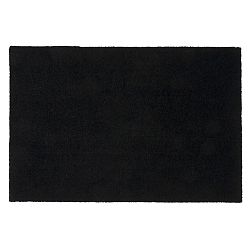 Černá rohožka Tica Copenhagen Unicolor, 60 x 90 cm