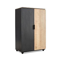 Černá šatní skříň Black Wardrobe