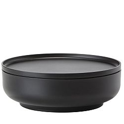 Černá servírovací miska s víkem Zone Peili, 2 l