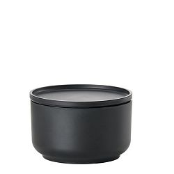 Černá servírovací miska s víkem Zone Peili, 500 ml
