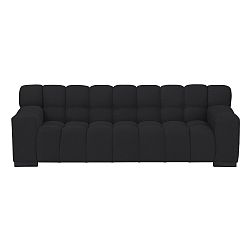 Černá trojmístná pohovka Windsor & Co Sofas Moon