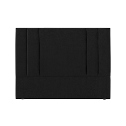 Černé čelo postele Kooko Home Kasso, 120 x 200 cm
