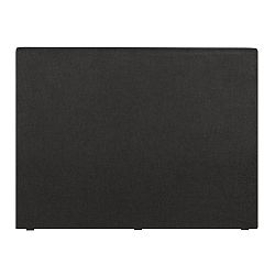 Černé čelo postele Windsor & Co Sofas, 140 x 120 cm