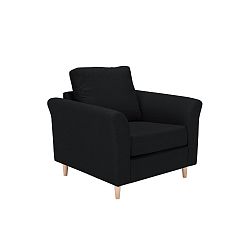 Černé křeslo Kooko Home Smooth