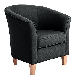 Černé křeslo Max Winzer Livia Black