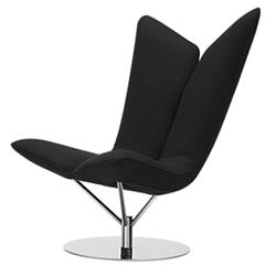 Černé křeslo Softline Angel Valencia Black