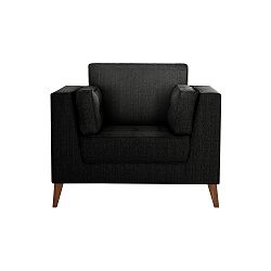 Černé křeslo Stella Cadente Maison Atalaia Black