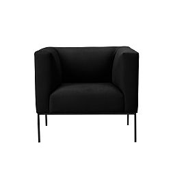 Černé křeslo Windsor & Co Sofas Neptune