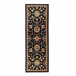 Černo-béžový běhoun 80x240 cm Herat – Nouristan