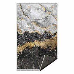 Černo-bílý pratelný koberec 80x140 cm – Mila Home