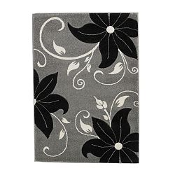Černo-šedý koberec Think Rugs Verona, 60 x 120 cm