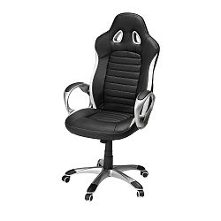 Černobílé kancelářské křeslo Knuds Speedy 2
