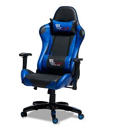 Černomodrá kancelářská židle Knuds Gaming