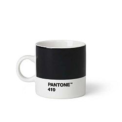 Černý hrnek Pantone 419 Espresso, 120 ml