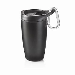 Černý hrnek XD Design Nomad, 400 ml