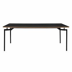 Černý jídelní stůl 90x180 cm Aldo – Støraa