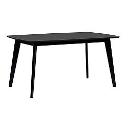 Černý jídelní stůl Folke Olivia, délka 150 cm