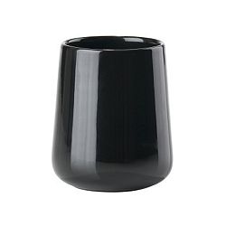 Černý kelímek na zubní kartáčky Zone Nova Shine