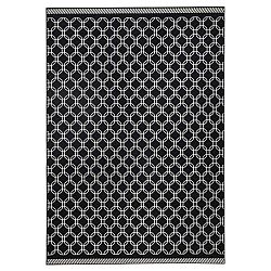 Černý koberec Zala Living Chain, 200 x 290 cm