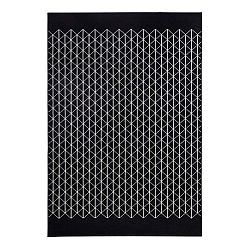 Černý koberec Zala Living Twist, 160 x 230 cm