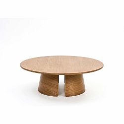 Černý konferenční stolek Teulat Cep, ø 110 cm