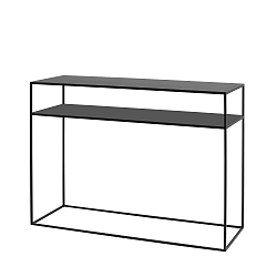 Černý konzolový stolek Custom Form Tensio
