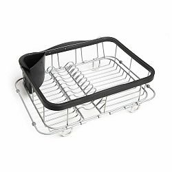 Černý ocelový odkapávač 37x29 cm Sinkin – Umbra