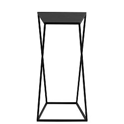 Černý odkládací stolek Custom Form Zak