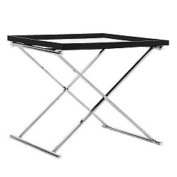 Černý odkládací stolek Design Twist Grivita