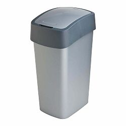 Černý odpadkový koš Curver Pacific, 45 l