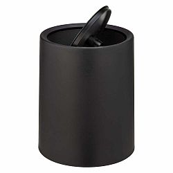 Černý odpadkový koš Wenko Atri, 6 l