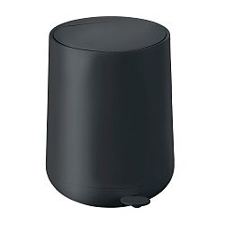 Černý pedálový odpadkový koš Zone Nova, 5 l