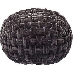 Černý puf Kare Design Olivio