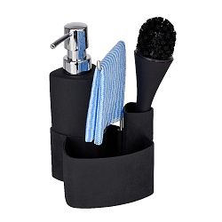 Černý set na mytí nádobí Wenko Empire, 250 ml