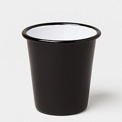 Černý smaltovaný hrnek Falcon Enamelware, 310 ml