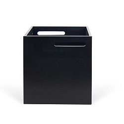 Černý úložný box ke knihovnám TemaHome Berlin