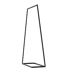 Černý věšák Custom Form Hall, šířka 100 cm