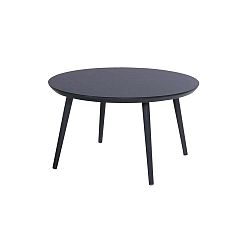 Černý zahradní stůl Hartman Sophie Studio, ø 128 cm