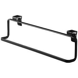 Černý závěsný držák utěrek YAMAZAKI Lower