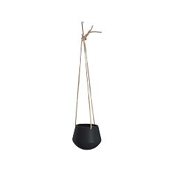 Černý závěsný květináč PT LIVING Skittle, ⌀  12,2 cm