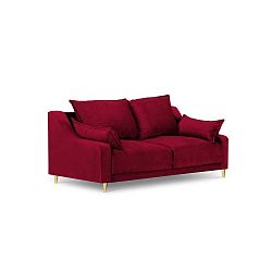 Červená dvoumístná pohovka Mazzini Sofas Pansy